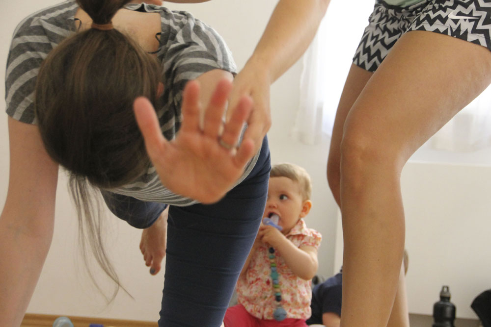 Pilates mit Baby