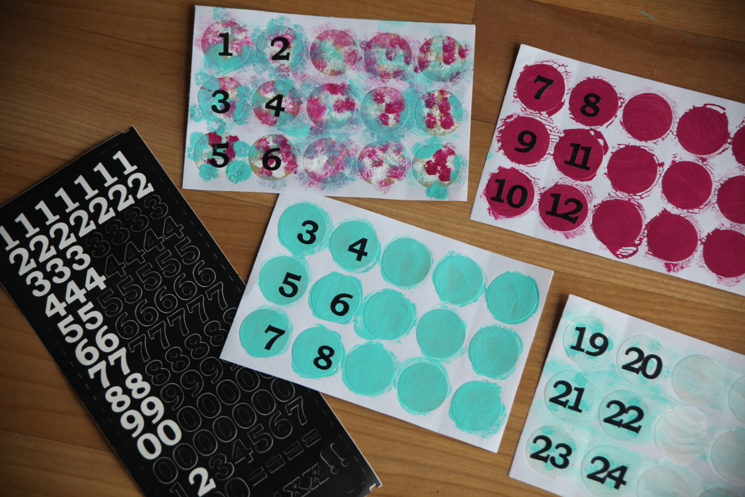 DIY Adventskalender Masking Tree by Mummy Mag