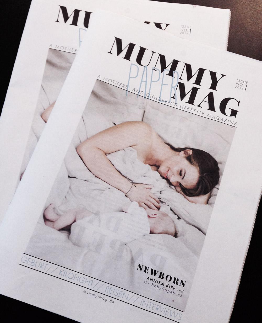 Say „hello“ to our newborn <br> MUMMY MAG Paper