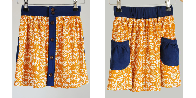 patterned skirt oloff jonsson