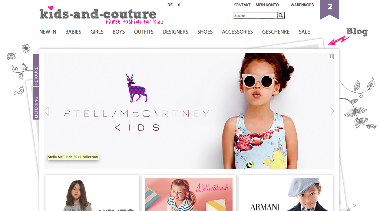 kids-and-couture Onlineshop StellaMcCartney Kenzo