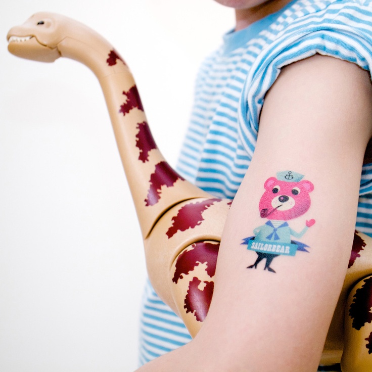 Temporäre Tattoos für Kinder bei Mummy Mag