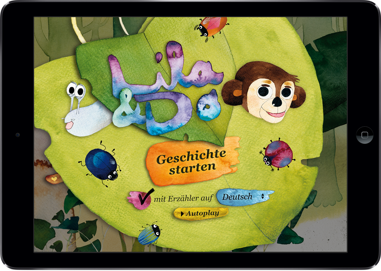 Lila und Do Kinderbuch für iPhone und iPad