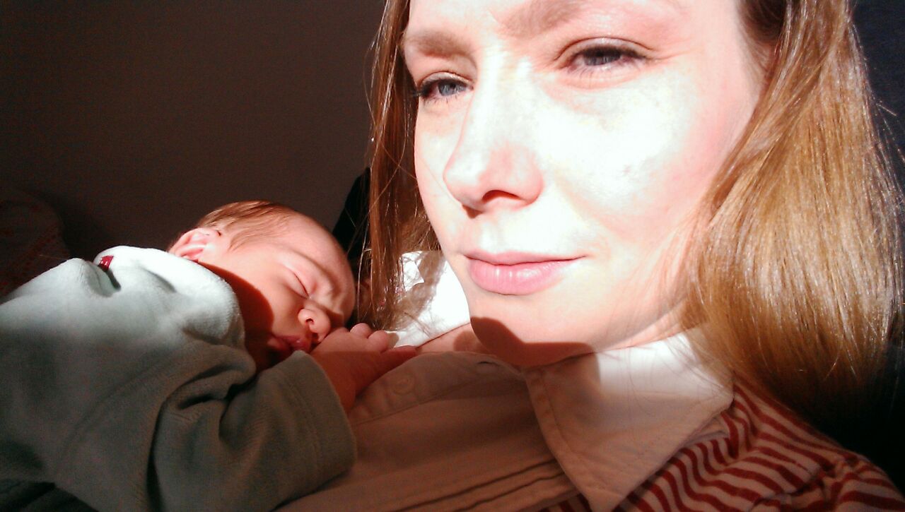 Gast-Mummy Franzi mit Baby Rosa bei The Day That auf Mummy Mag