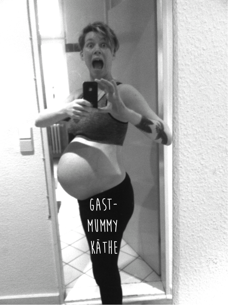 Gast-Mummy Käthe mit Babybauch bei The Day That auf Mummy Mag