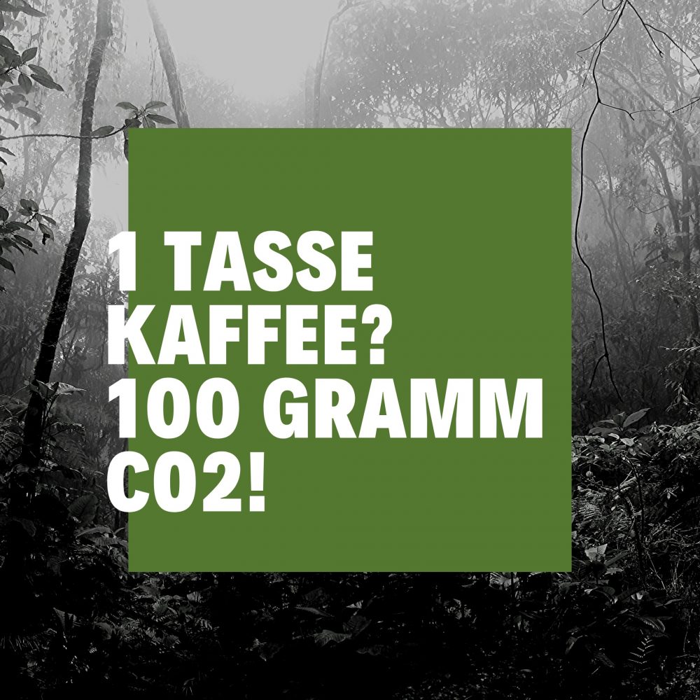 CO2 Ausstoß im Alltag Von der Tasse Kaffee bis zum Serien